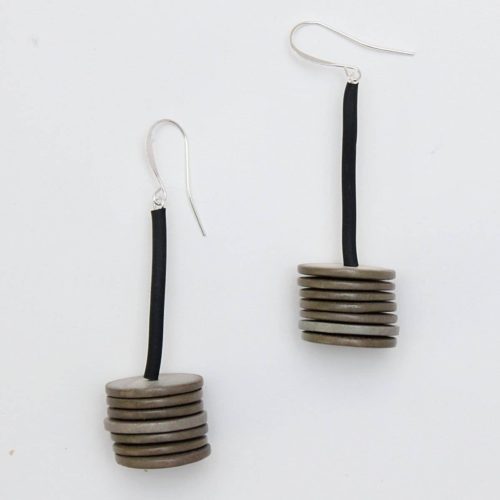 Wooden Carmen Earrings