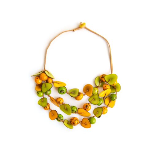 Organic Tagua Jewelry - Gisell Necklace
